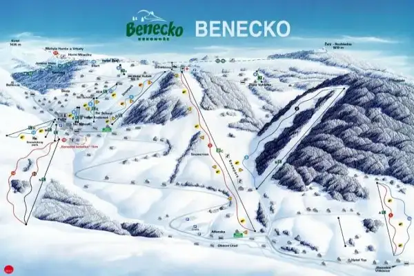 Skigebied Benecko