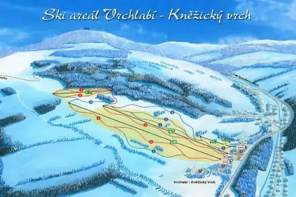 Skigebied Vrchlabi